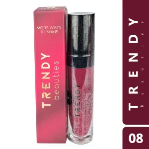 Trendy Beauties Liquid Matte Waterproof Lipstick 08